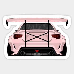 GT86 PINK Sticker